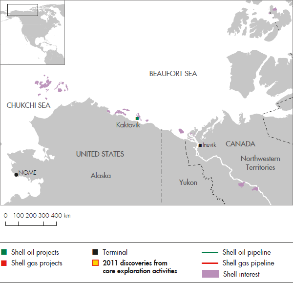 Alaska, Yukon and Northwestern Territories (detailed map)