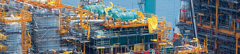 Shell’s Prelude FLNG facility, under construction in South Korea (photo)