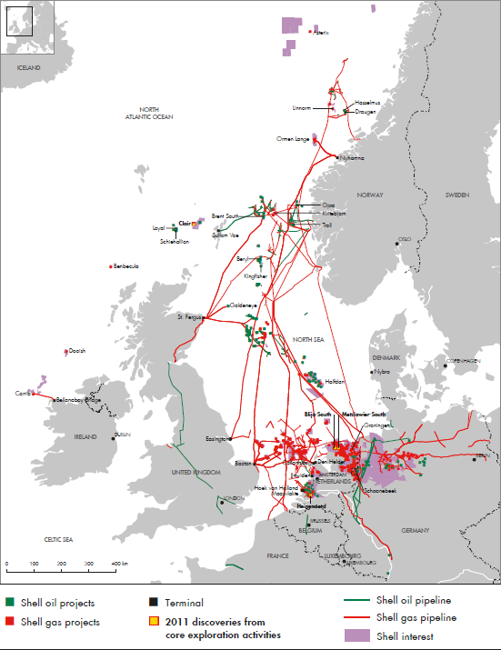 North-west Europe (detailed map)