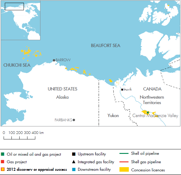 Alaska, Yukon and Northwestern Territories (detailed map)