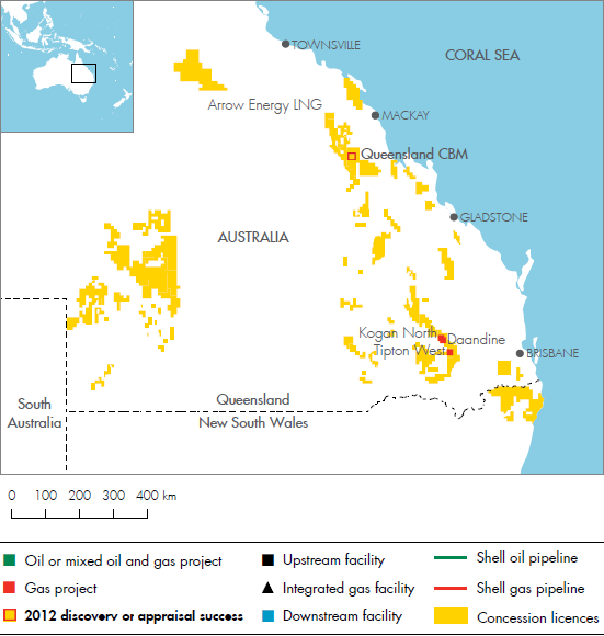 East Australia (detailed map)