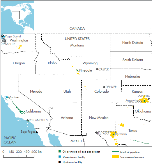 North-west USA (detailed map)