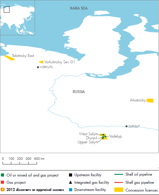 Russia – Salym (detailed map)