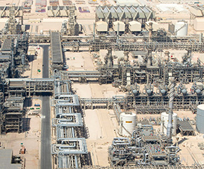 Shell’s Pearl GTL installation, near Doha, Qatar. (photo)