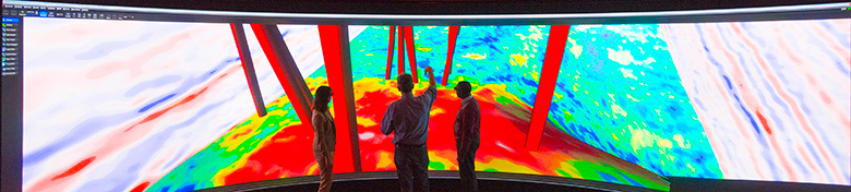 Technical review in our iScope Virtual Reality Center, in the Netherlands. (photo)