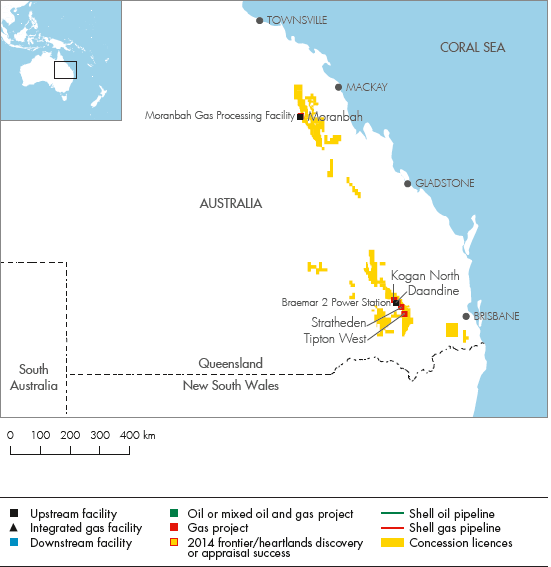 East Australia (detailed map)