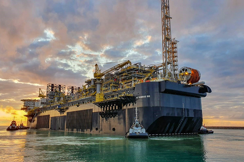 FPSO P-68, offshore in Brazil. Photo from Agência Petrobras (photo)