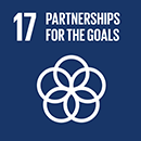Sustainable development goal 17 – Partnerships for the goals (icon)