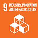 Sustainable development goal 9 – Industry, innovation and infrastructure (icon)