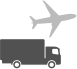 Truck and airplane (icon)