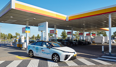 Hydrogen station (photo)
