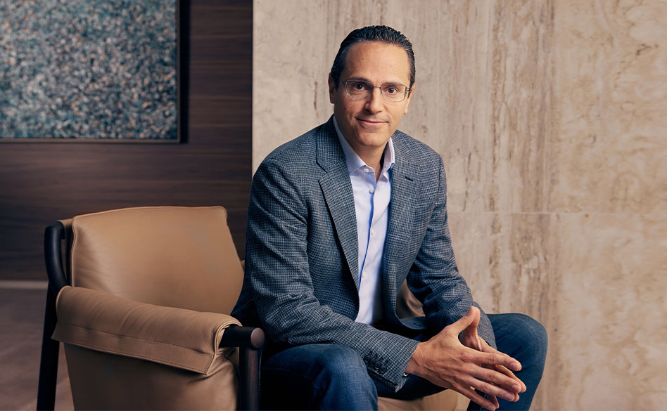 Portrait of CEO Wael Sawan (photo)